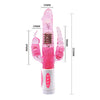 Vibrador estimulacion triple y rotación