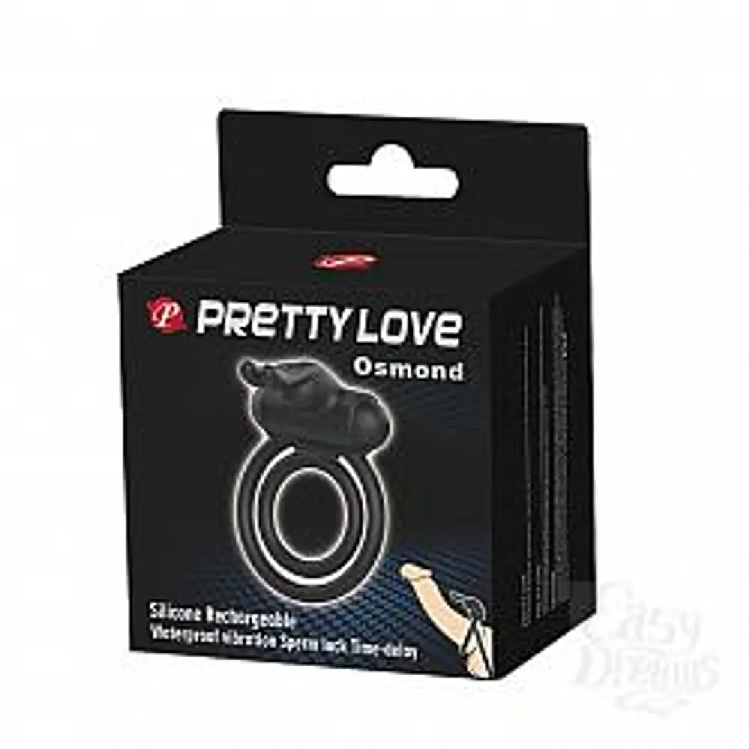 Anillo Vibrador Doble c/Conejo