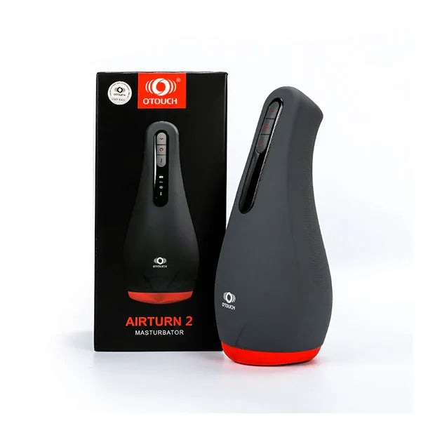Masturbador Automático Vibrador + Succionador + Temperatura Airturn 2