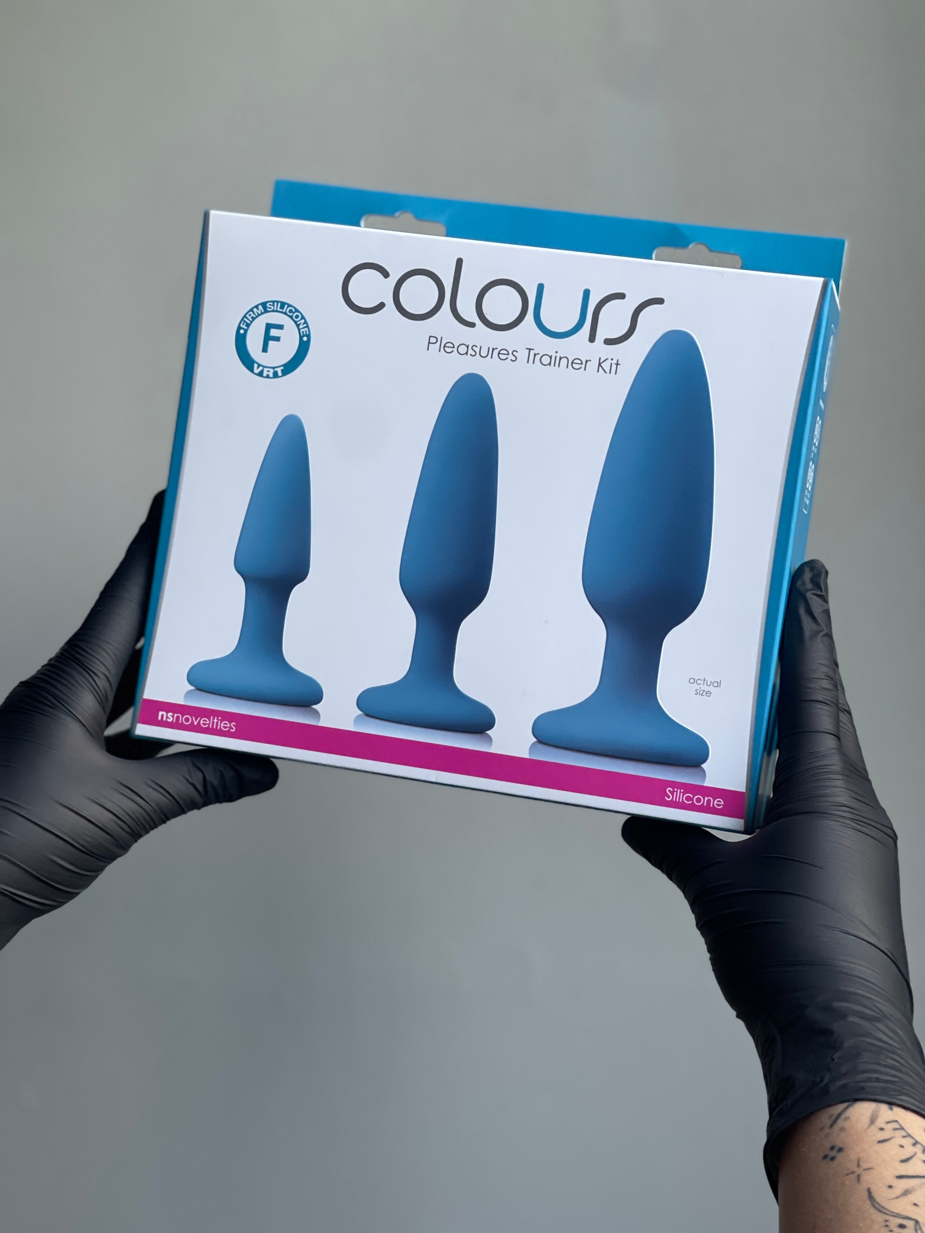 Kit Dilatadores Entrenamiento Azul