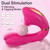 Succionador Clitorial + Vibrador Multizona de 180° BOMBAY