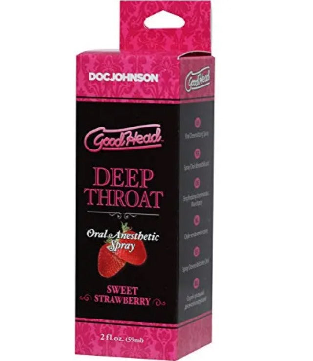Spray para Garganta Profunda Frutilla Doc Johnson