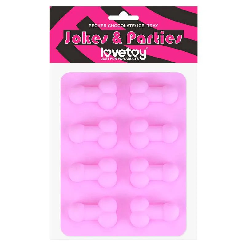 MOLDE PARA HIELOS EN FORMA DE PENES. LOVETOY