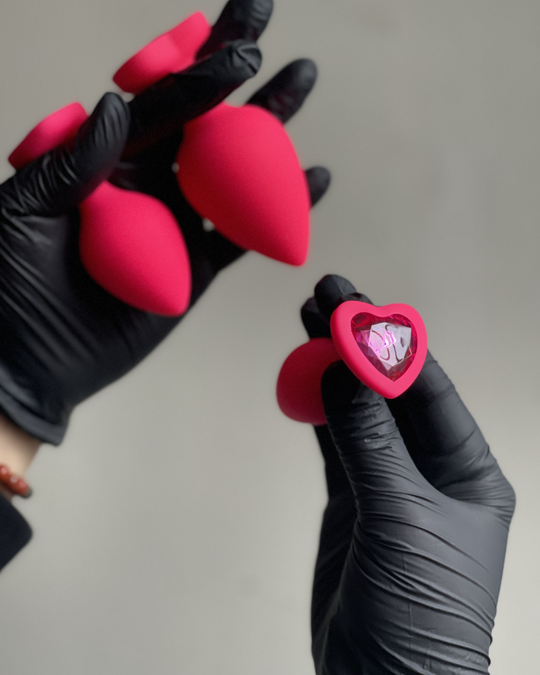 Kit dilatador rosado corazón