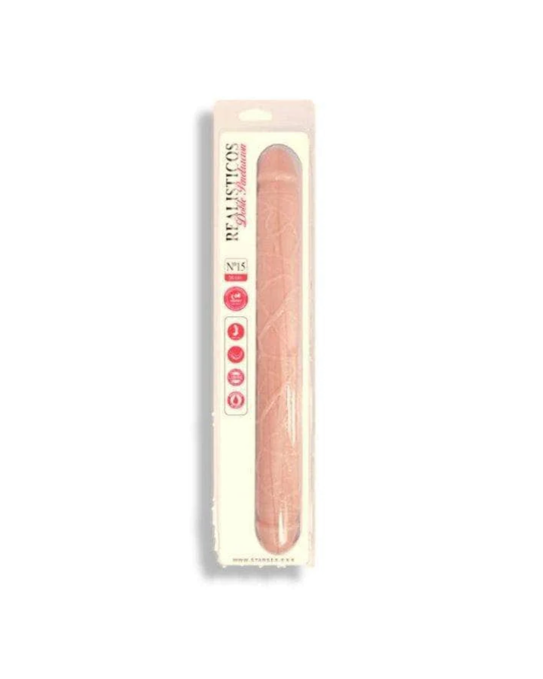 Dildo Realístico Doble Penetración Nº15