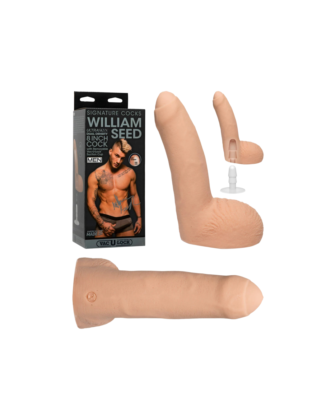 Dildo ULTRASKYN William Seed