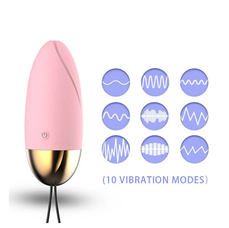 HUEVO VIBRADOR CON 10 FRECUENCIAS DE VIBRACION. LILO